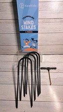 Trampoline Wind Stakes 0.375 Inch Heavy Duty Stake Safety Ground Anchor...