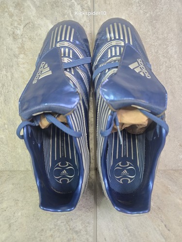 Adidas Predator Absolado TRX FG Vintage 2006 Fußballschuhe Herren Größe 8 blau grau - Bild 5 von 9