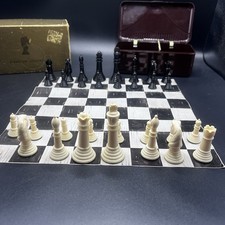 Vintage Mid-Century E.S. Lowe Tournament Ches...