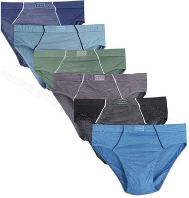 3/6/9/12 Stück Herren Sportslips Baumwolle Slips Unterhosen Gr.5(S)-13(6XL) A530