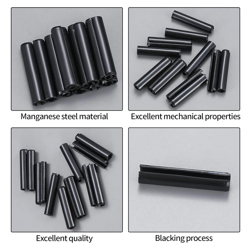 460 Pezzi Perno Di Tensione a Molla, Molla Spine, Assortimento Spine Elastiche,  - Immagine 3 di 4