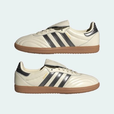 adidas Samba LT Long Tongue Cream Black Gum Colorway Women's 9.5 Men's 8 JP6143