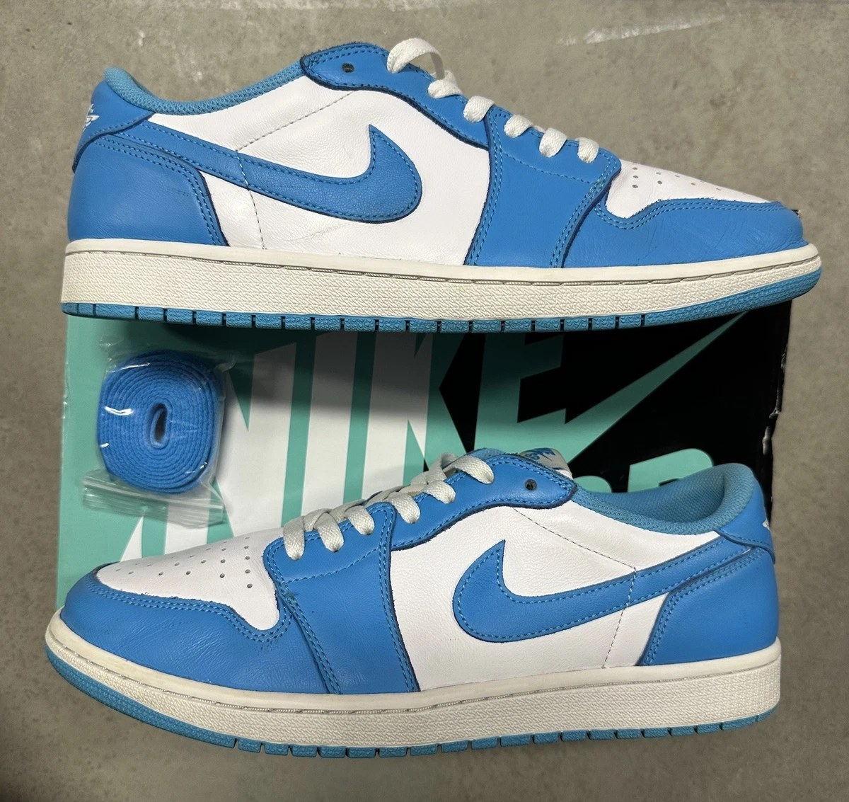 Eric Koston x Air Jordan 1 SB Low Powder Blue for Sale