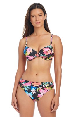 BLEU ROD BEATTIE SWEET ESCAPE 2PC UNDERWIRE BIKINI TOP & SARONG BOTTOM 12 NWT