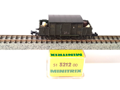 COLONIAL 2 AXLE WAGON 86 561 K. BAY. ERA I MINITRIX 51 3212 00 (I109)