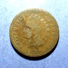 1886 Type 1 Indian Cent  Good-