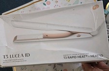 Image of T3 Lucea ID Straightening Styling Iron White Rose Gold