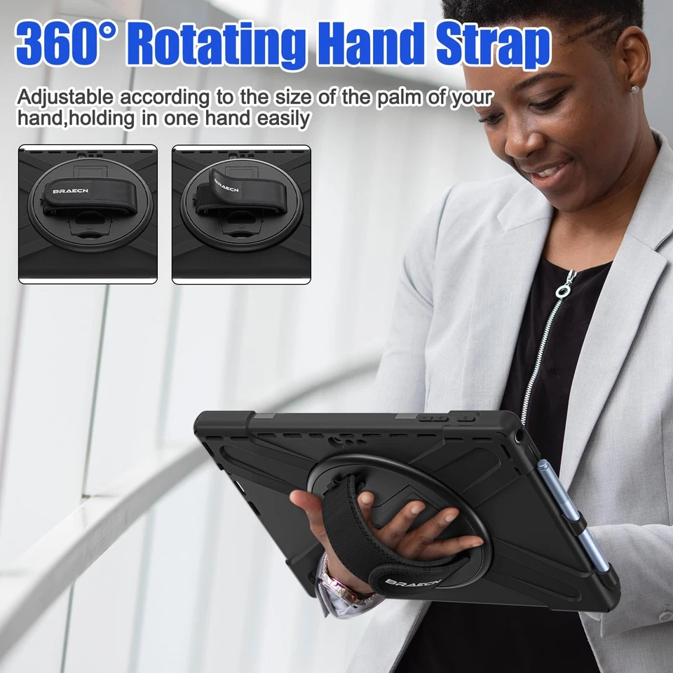 Silicone Case for Microsoft Surface Pro 7+ Plus/Pro 7/6/5/4 12.3 inch Shockpr... - Image 3 of 4