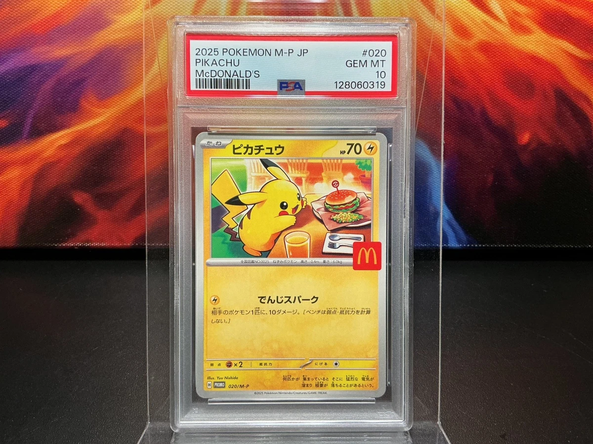 25+ Collectible Individual Grade 10 Pikachu Pokémon TCG Card Games