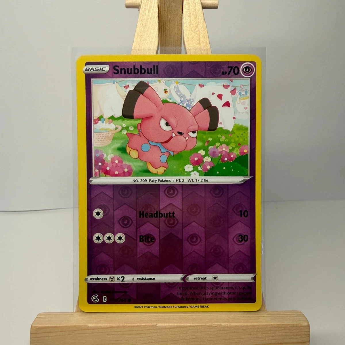 希少ZauberDish Snubbull 115/264 Swsh08: Fusion Strike for sale | eBay