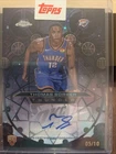 2025-26 Topps Chrome Chromographs BLACK Refractor Thomas Sorber RC AUTO  #5/10