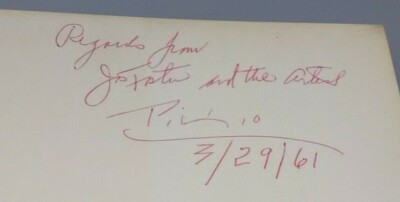Posters of Picasso - SIGNED by Pablo Picasso - Crown Publishers