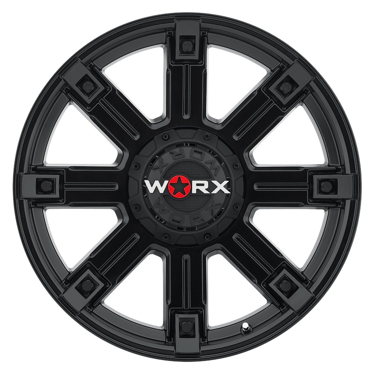 WORX WHEEL CENTER CAP # WRX- 8856 GLOSS BLACK / FIT ALL 5 & 6 LUG