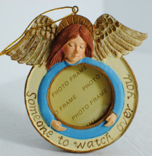Someone To Watch Over You Angel Photo Frame Ornament or Tabletop 4" by 4"