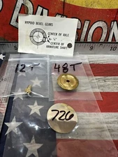 Tradeship High Performance 1/24 Slot Car Hypoid Bevel Gear Set  4:1