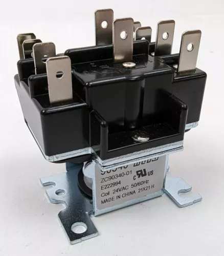 NEW Mars Switching Relay 24VAC Coil DPDT 1/2 HP 125/250Vac 90340 R8222D1014