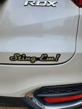 Georgia Tech Yellow Jackets Sting Em decal sticker