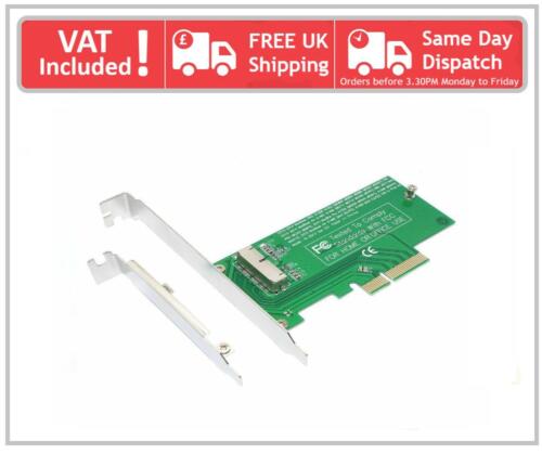 mSATA SSD to PCI-E Express 4X Adapter Card A1466 A1465 A1398 A1502 2013 2014 &15 - Picture 1 of 6
