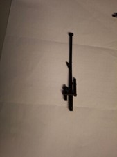 1 x Fahnenmast schwarz  vorne  passend  f&uuml;rs  Piratenschiff  4290
