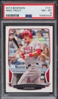 2013 Bowman MIKE TROUT #121 PSA 8 NM-MT