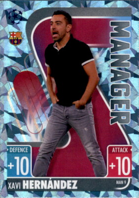 Champions League EXTRA 21/22 CMAN09 - Xavi Hernandez - Manager - CRYSTAL