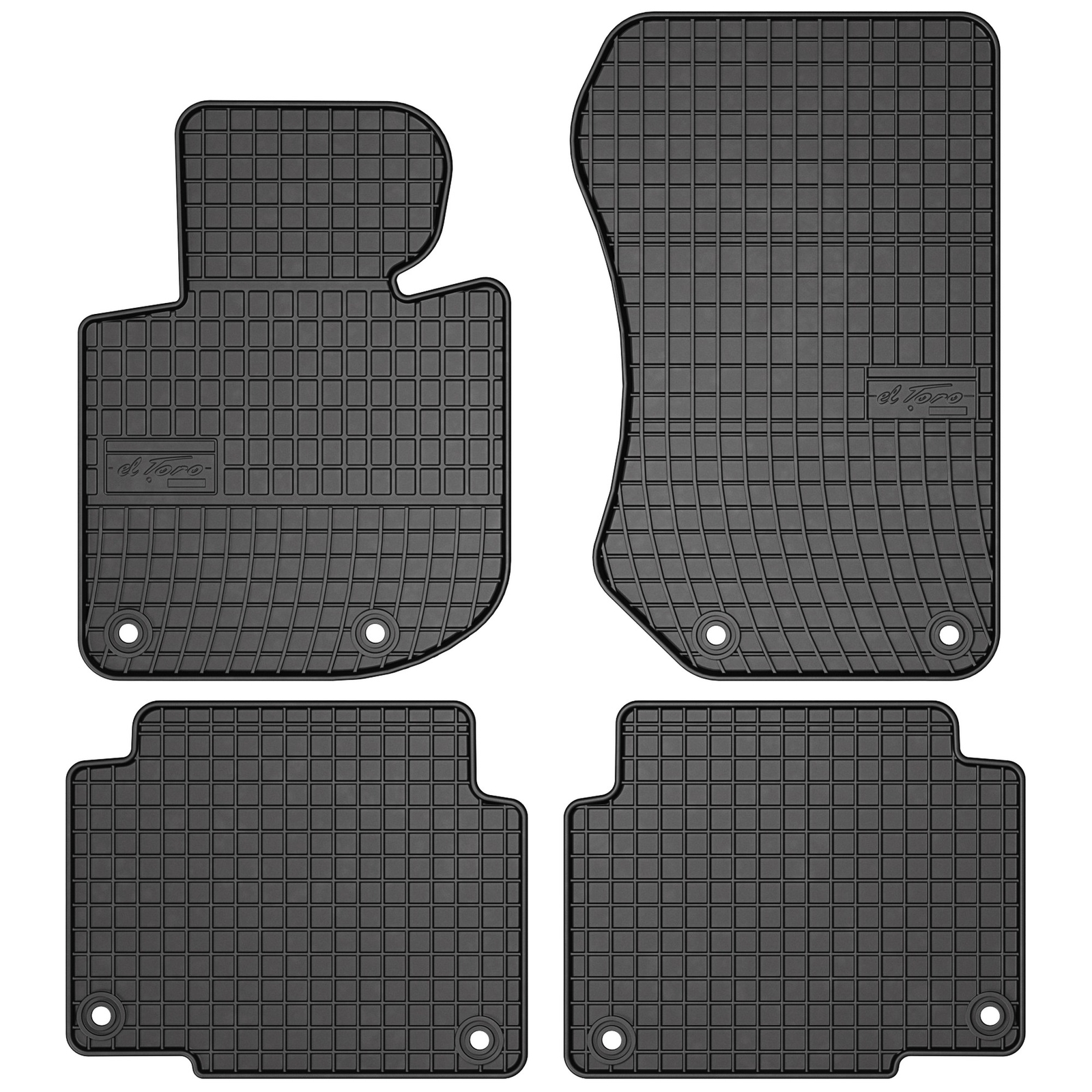 Tapis en caoutchouc BMW E36 anti-boue Frogum El Toro pour protéger la moquette d'origine