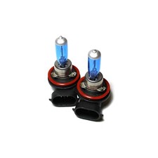 2x H11 711 55w Super White Xenon HID Upgrade Headlight Headlamp Bulbs Pair 12v