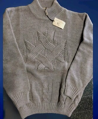 Herren Pullover Halbarm Wolle