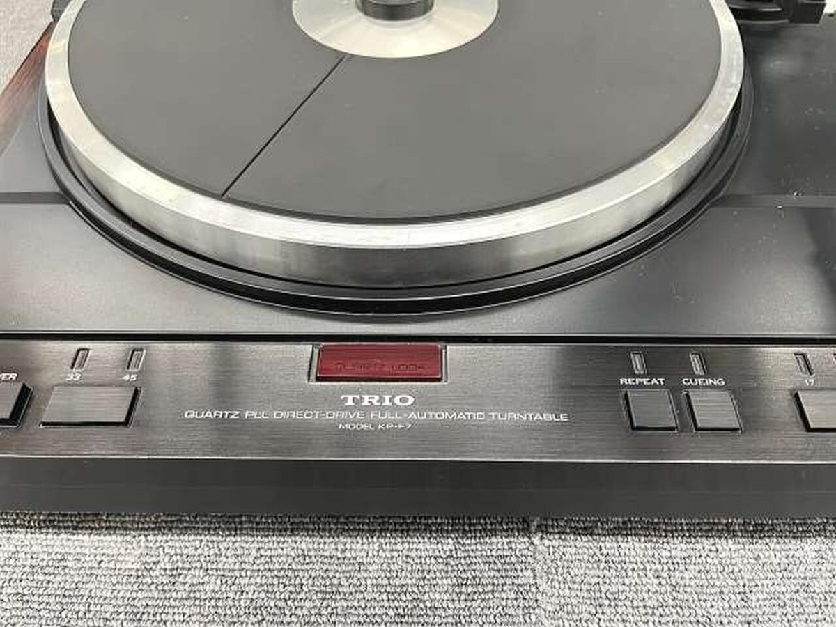 レア　TRIO レコードプレーヤーKP F7 Trio KP-F7 Direct Drive Turntable Record Player Maintained | eBay