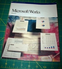 Microsoft Works Reference for IBM Personal Computers Compatibles 1989, PB