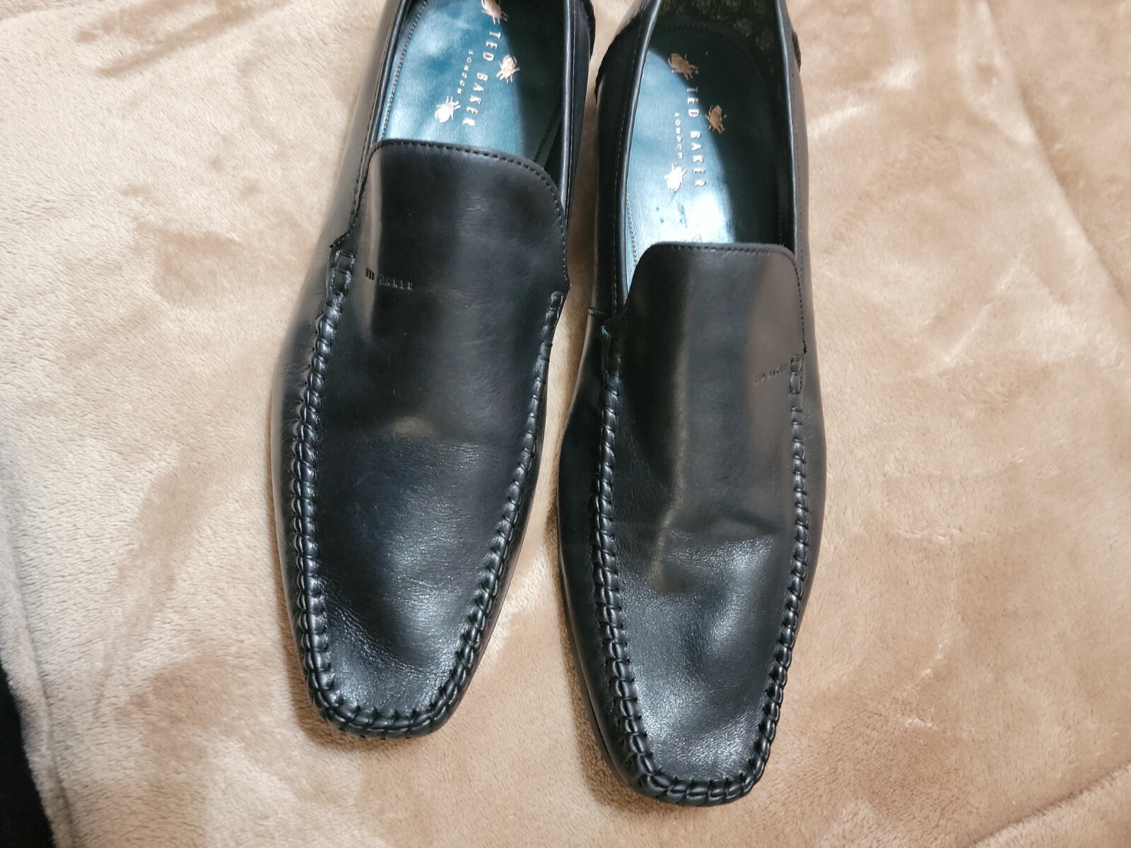 Ted Baker Mens Lassil Leather Slip On 