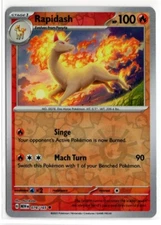 Pokemon Scarlet Violet 151 Reverse Holo 078/165 Rapidash