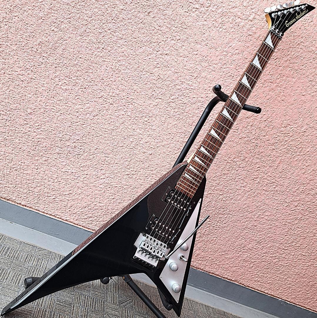 Grover Jacksonランディv Grover Jackson Randy Rhoads Flying V Metallic Black Seymour