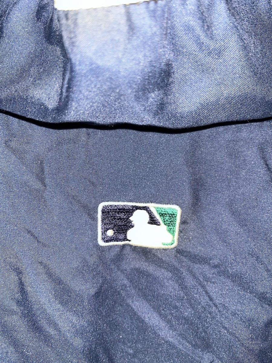 Vintage Seattle Mariners Majestic Jacket 1/4 Zip Pullover Stitched