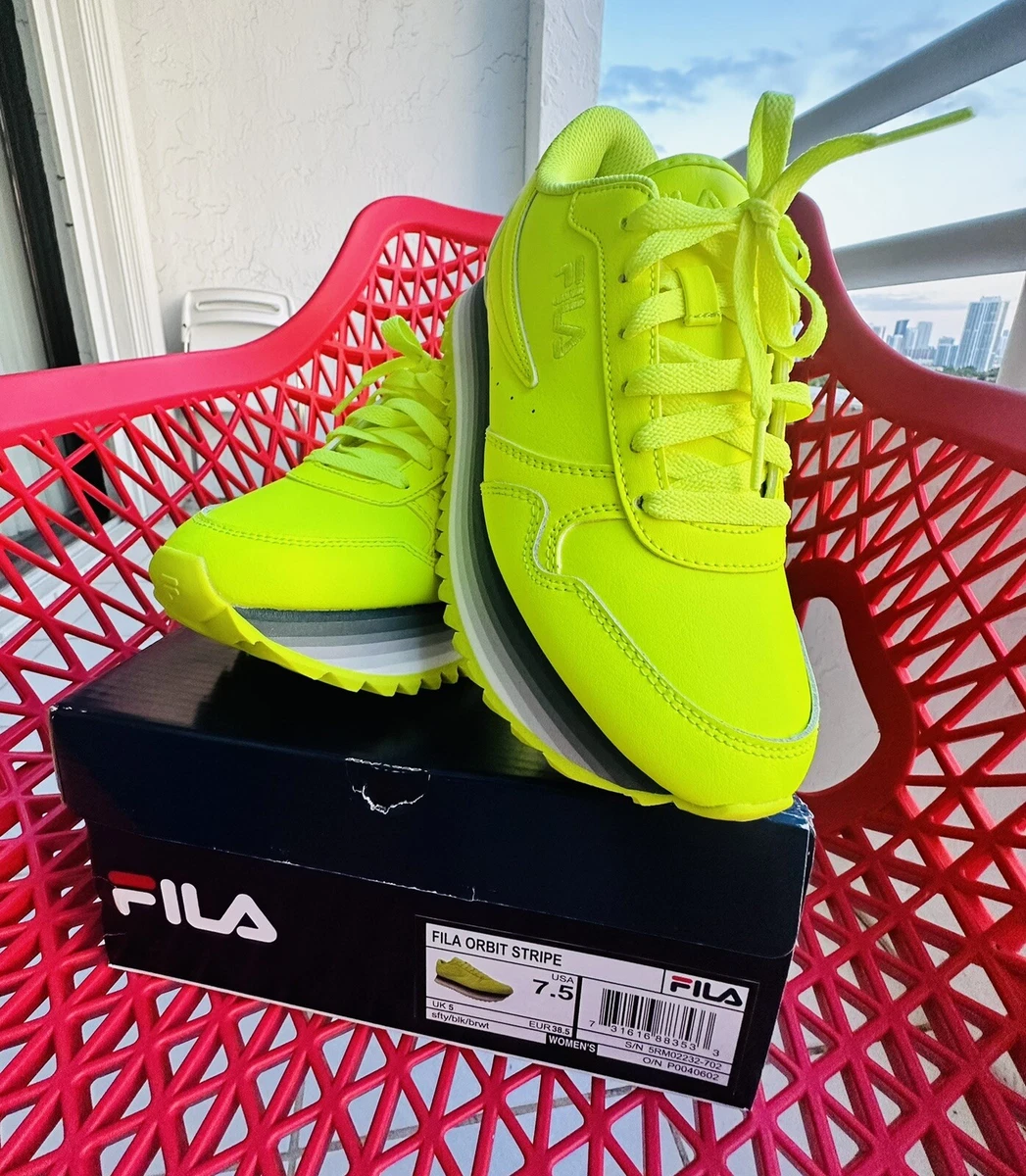 Tenis fila neon sales