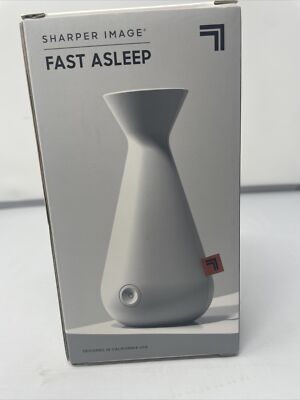 Sharper Image Fast Asleep Portable All Natural Sleep Aid (New In Box)