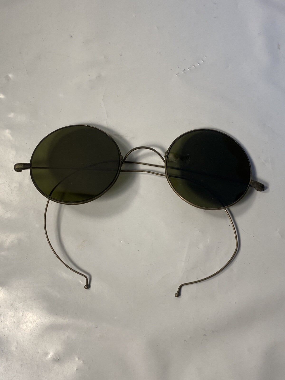 Antique Spectacles Frames Wilson Round Wire Rim - image 1
