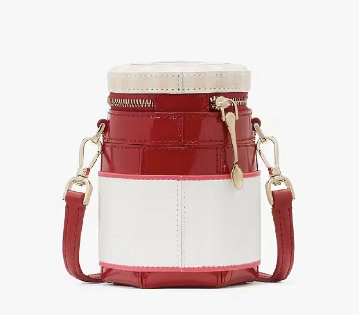 Tracolla Kate Spade KG650 Strawberry Dreams 3D Jam nuova con etichette