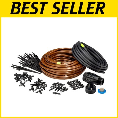 Professional Drip Irrigation System for Raised Garden Beds - Water Efficient