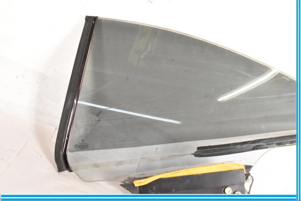 00-06 Mercedes W215 CL600 Cuarto de ventana lado conductor trasero izquierdo vidrio automático OEM Foto 3 de 4