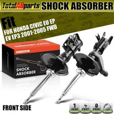 2x Front Shock Absorber for Honda Civic EU EP EV EP3 2.0L Hatch FWD 2001-2005