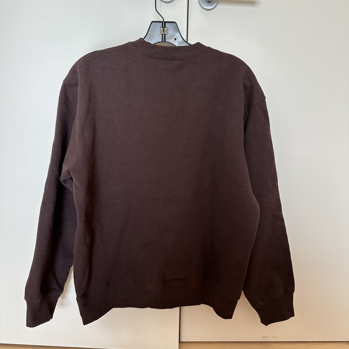 NWT Supreme Small Box Logo Dark Brown Crewneck size S Small NWT Supreme Small Box Logo Dark Brown Crewneck size S Small