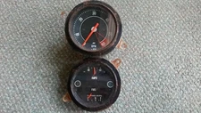 AC 5500 Red line Rev Counter & matching Fuel Amps Gauge Gals & Litres.