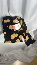 Burt  s Bee Midnight Pumpkin Pj Set 12months Brand New With Tags