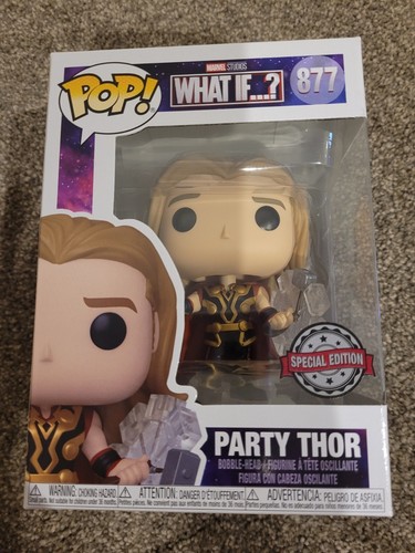 Marvel What If…? Party Thor #877 Funko Pop! Vinyl (MINT)