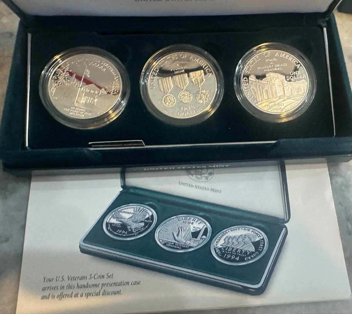 美国铸币厂1994 美国纪念币| eBay