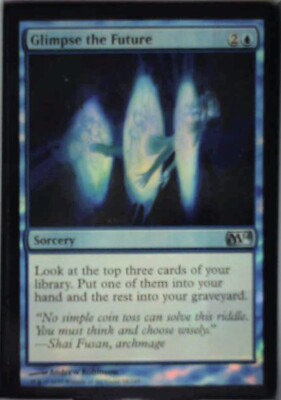 Glimpse the Future - Magic 2014 (M14): #58, Magic: The Gathering - Foil Lp R249
