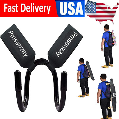 Backpack Attachment Skateboard Carrier Hanger Longboard Carrying