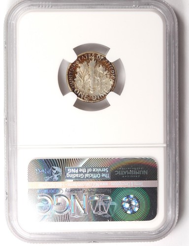 1949-D Roosevelt Dime NGC Certified MS67 - Nice Color! (819-059) - 第 2/2 張圖片