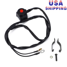 Engine Kill Switch For Kawasaki KX60 KX65 KX80 KX100 Suzuki RM250 RMZ250 TM250